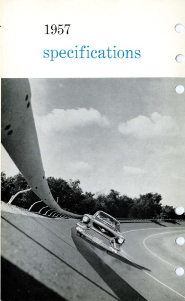 1957 Cadillac Salesmans Data Book Page 103